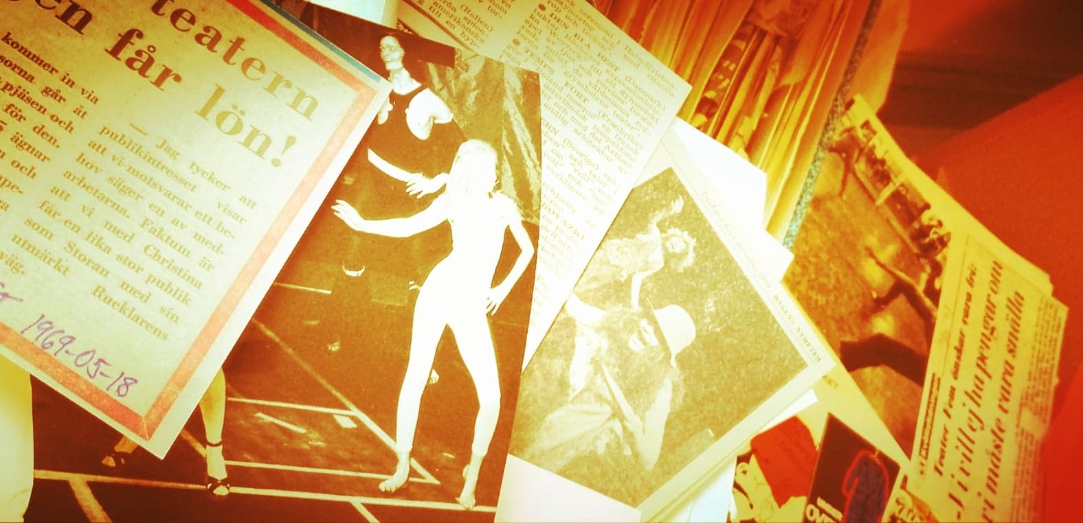 Montage av arkivmaterial ©Astrid von Rosen